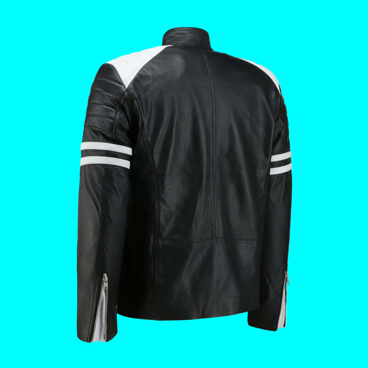 The Weeknd XO Varsity Jacket black back view