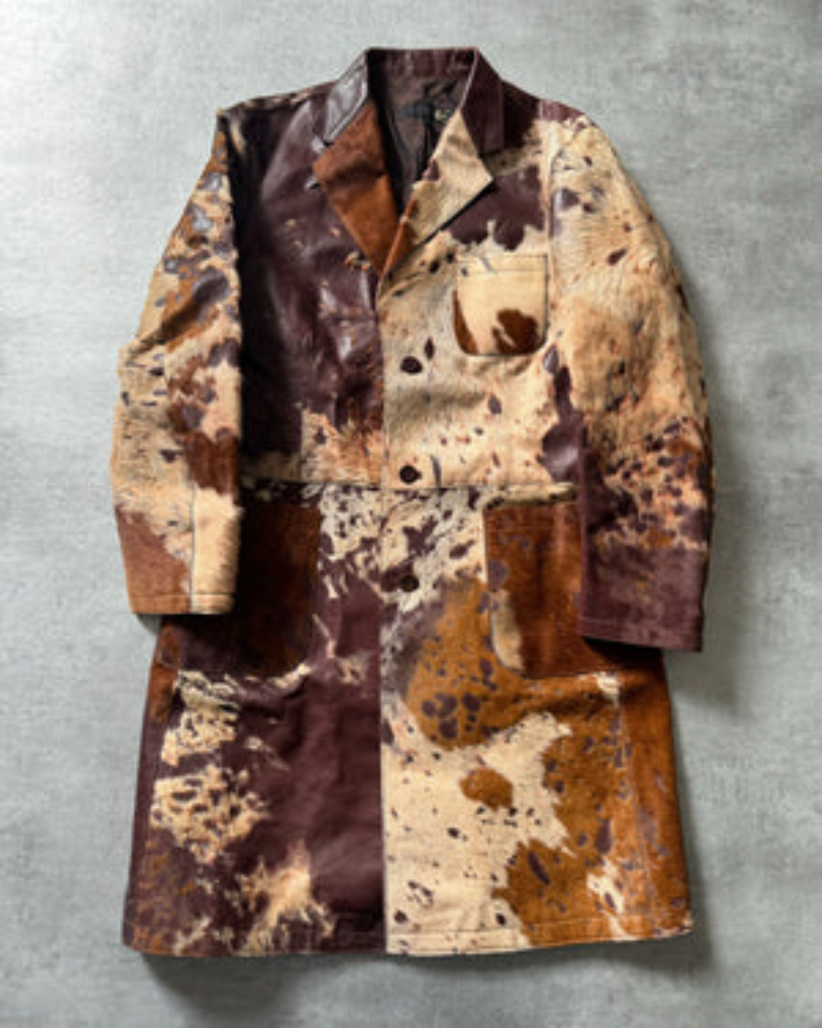 Cavalli Mens cowhide leather coat