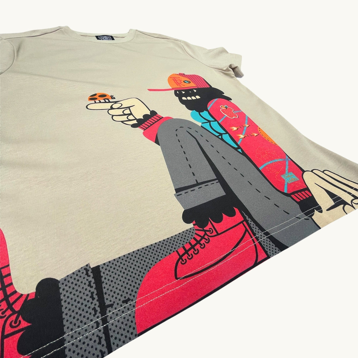 Custom t shirts design detail