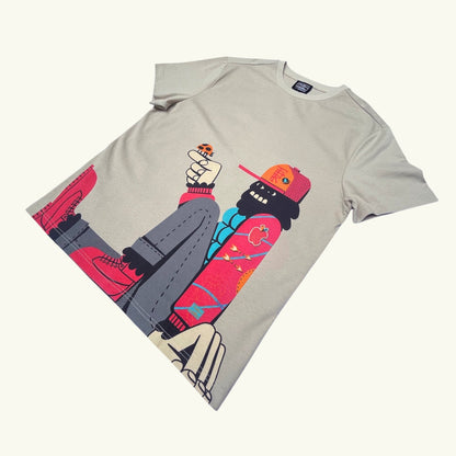 Custom t shirts graphic design close-up