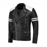 The Weeknd XO Varsity Jacket black angled view