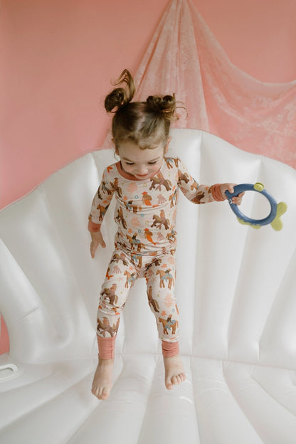 Mermaid Two Piece Set girls summer outfit