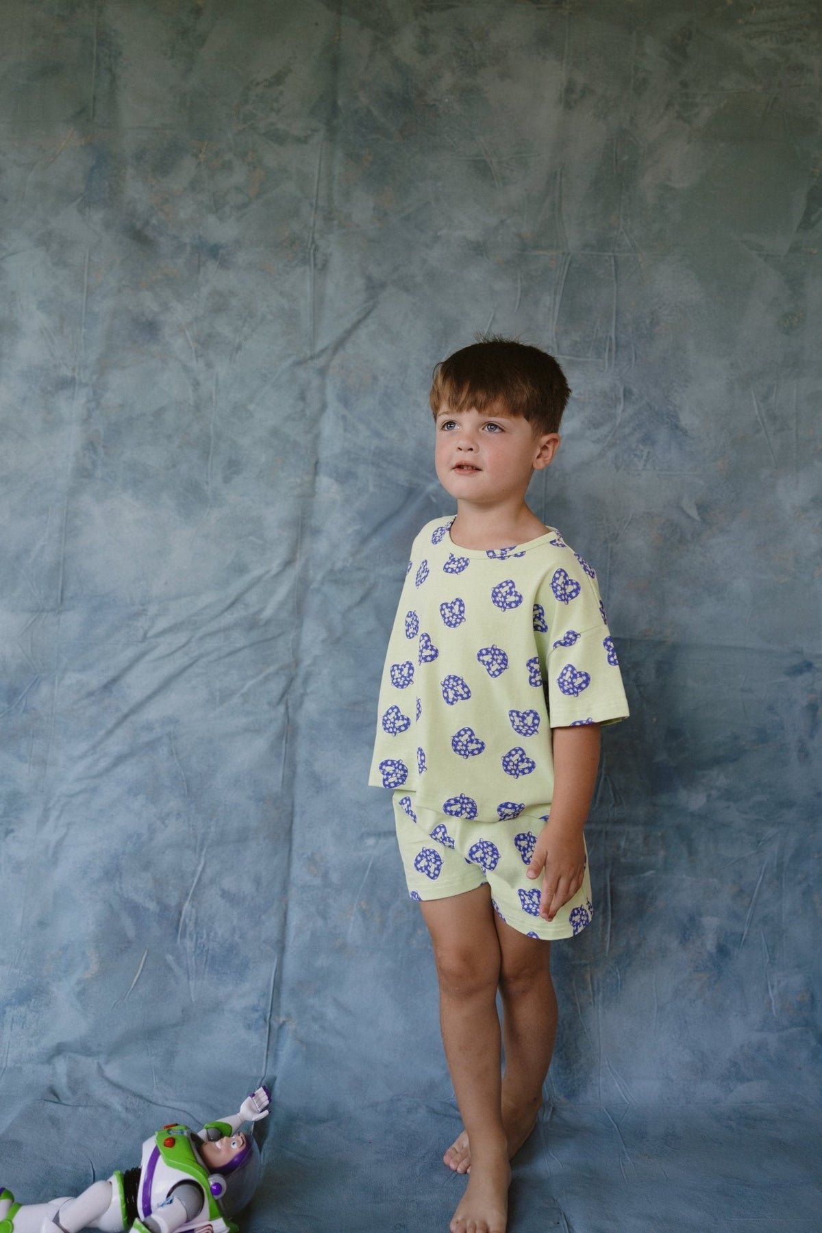 Pretzel Short Sleeve Play Set worn by child