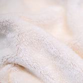 Squatchfuzz Tiger Hoodie fabric close-up showing soft and cozy texture for ultimate comfort.